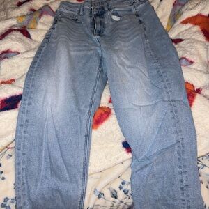 American Eagle Outfitters Light Blue Boyfriend Jeans